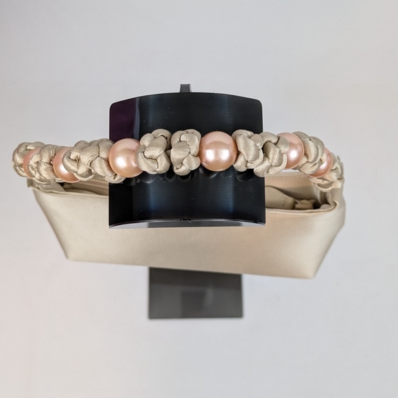 Talbots Satin Clutch - NWOT - Picture 9 of 11